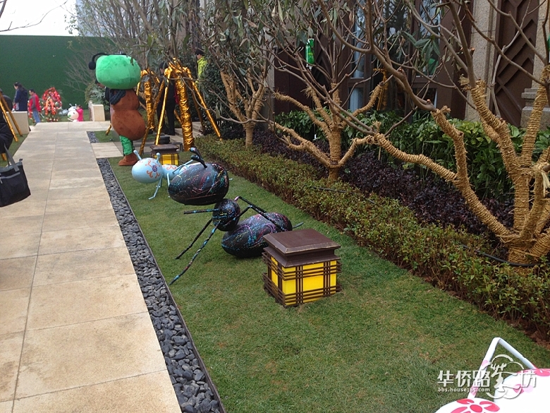 【示范景观篇】金隅紫京府售楼处绿化装饰,从