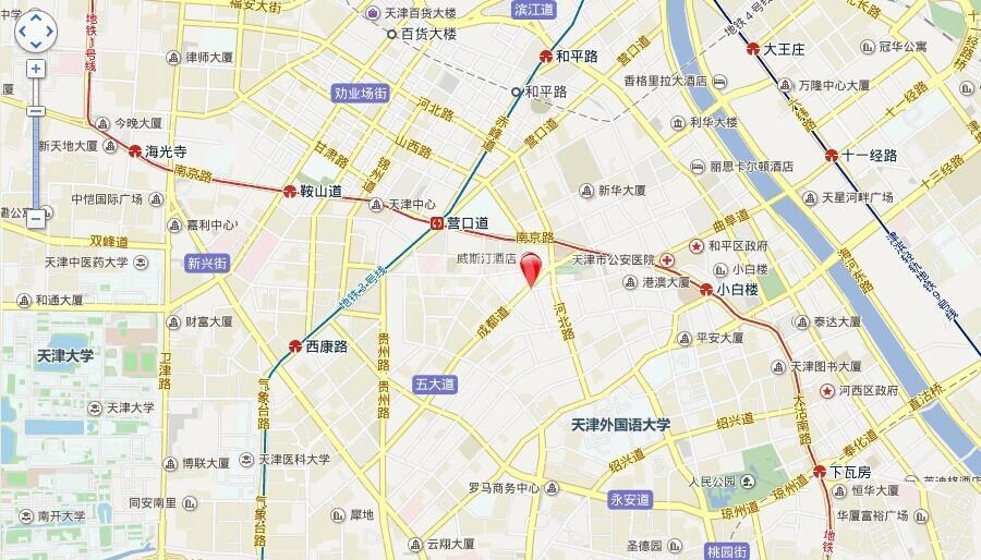 成山公馆交通图