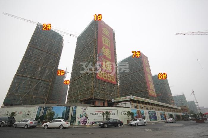 2015年7月花园道壹号项目实景--1-4、6、7号楼