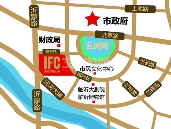 IFC国际金融中心交通图
