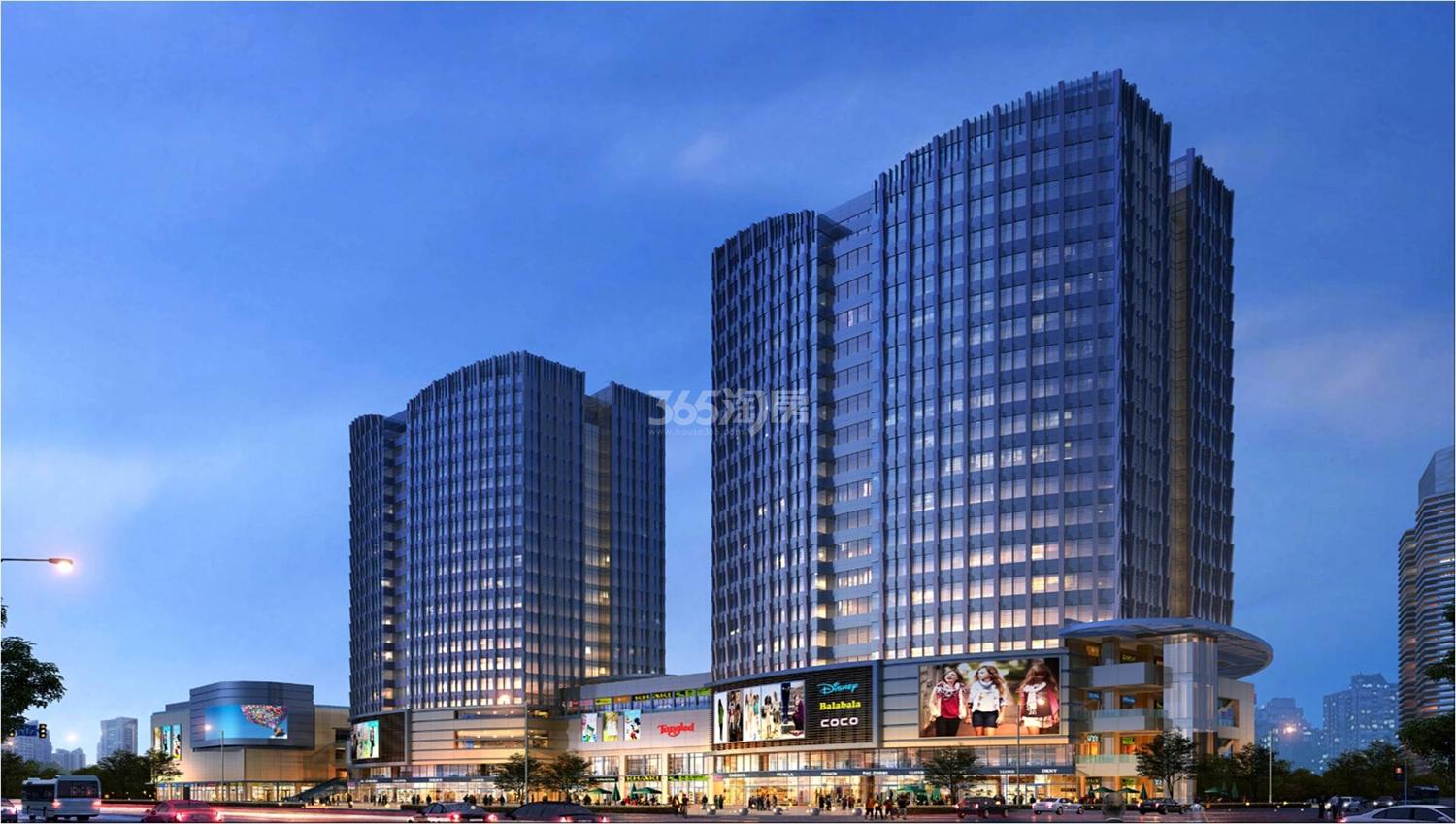 中童巴比尼项目夜景效果图