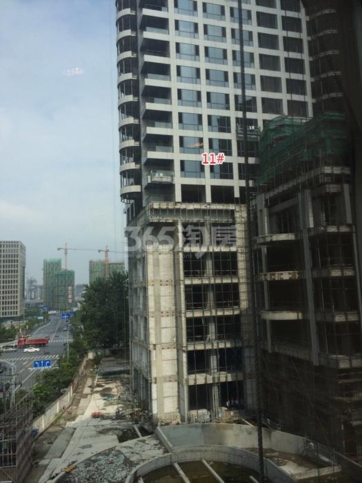2015年9月滨江钱塘印象项目实景--11号楼