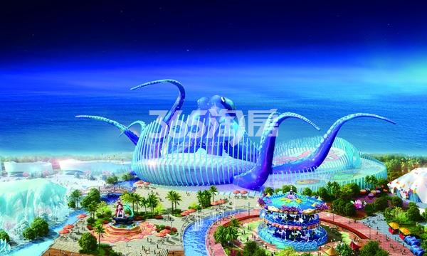 中国海南海花岛效果图