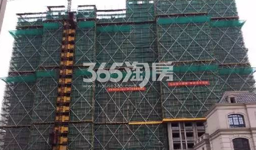 阳光城丽兹公馆5#施工实景图 2017年6月摄