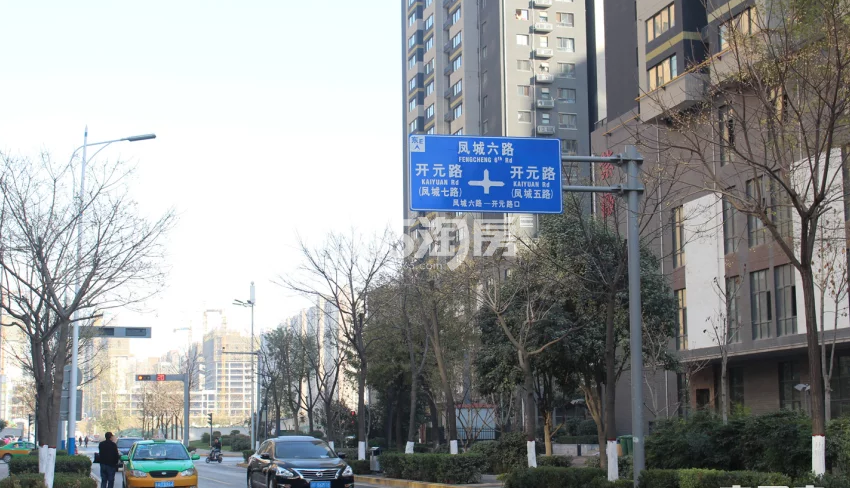 惠风壹品周边交通路牌（拍摄于20170904）