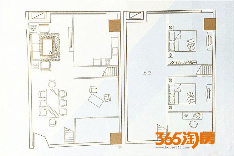 天珑广场3#,2#公寓户型图