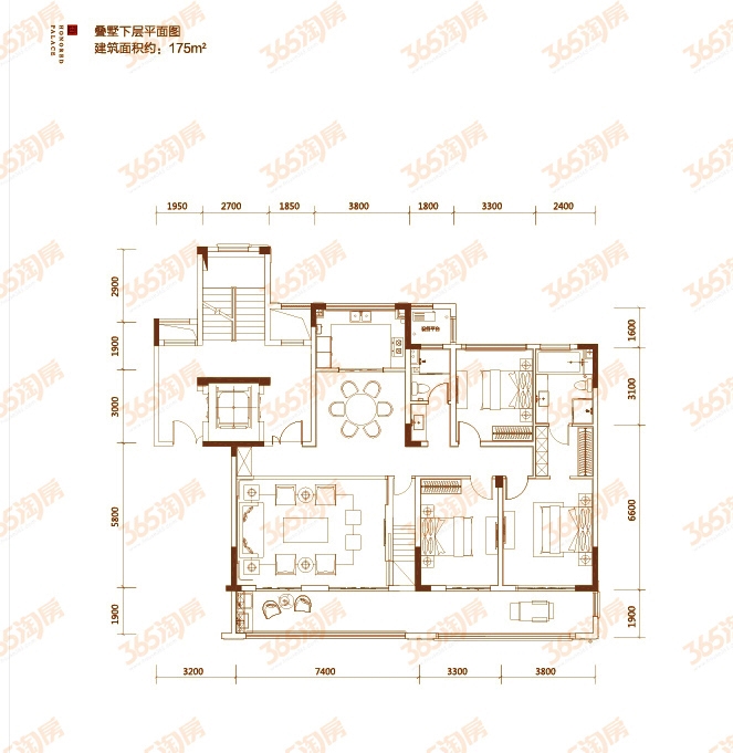 伟星长江之歌11#星宴户型图_芜湖伟星长江之歌_芜湖新房网_365淘房