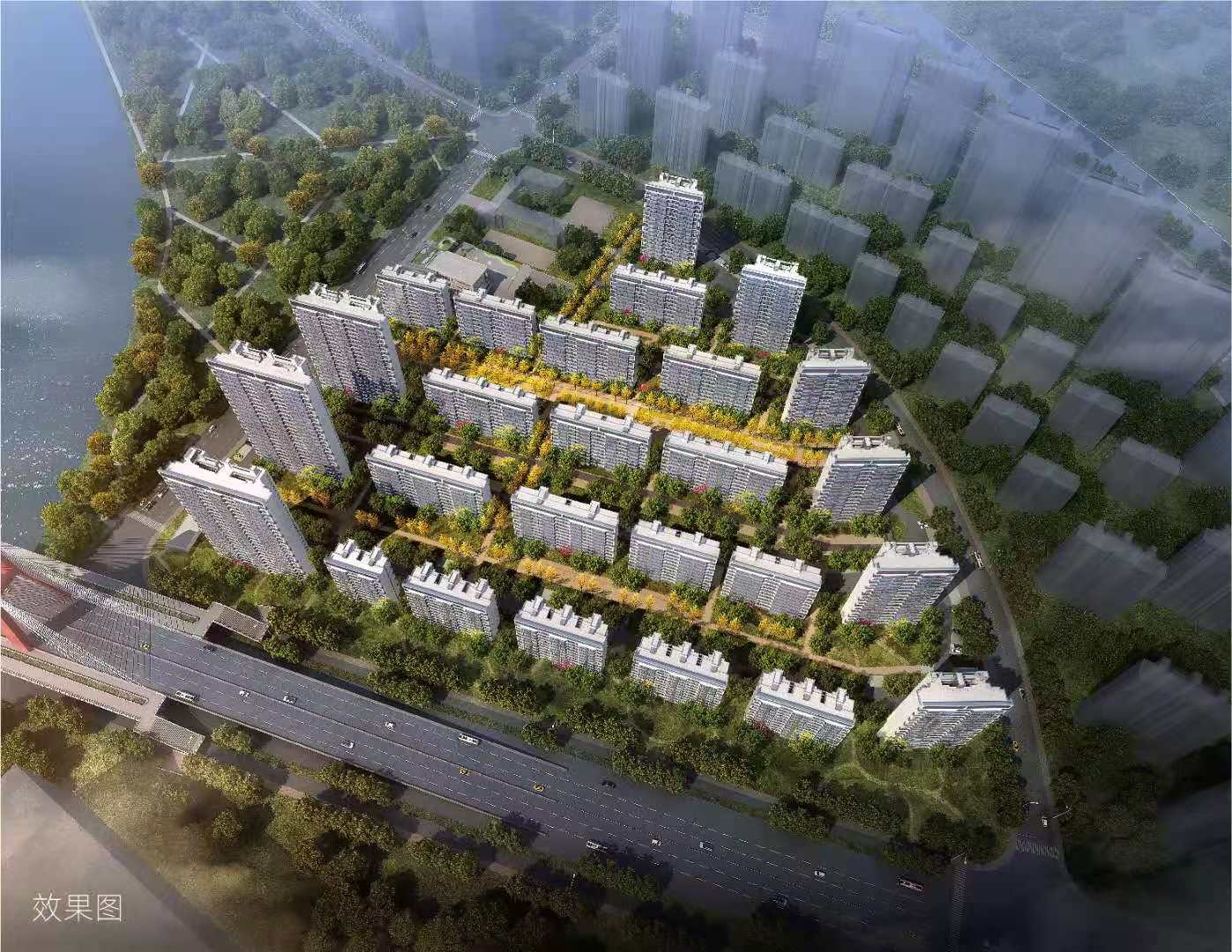 旭辉·吴门里鸟瞰图